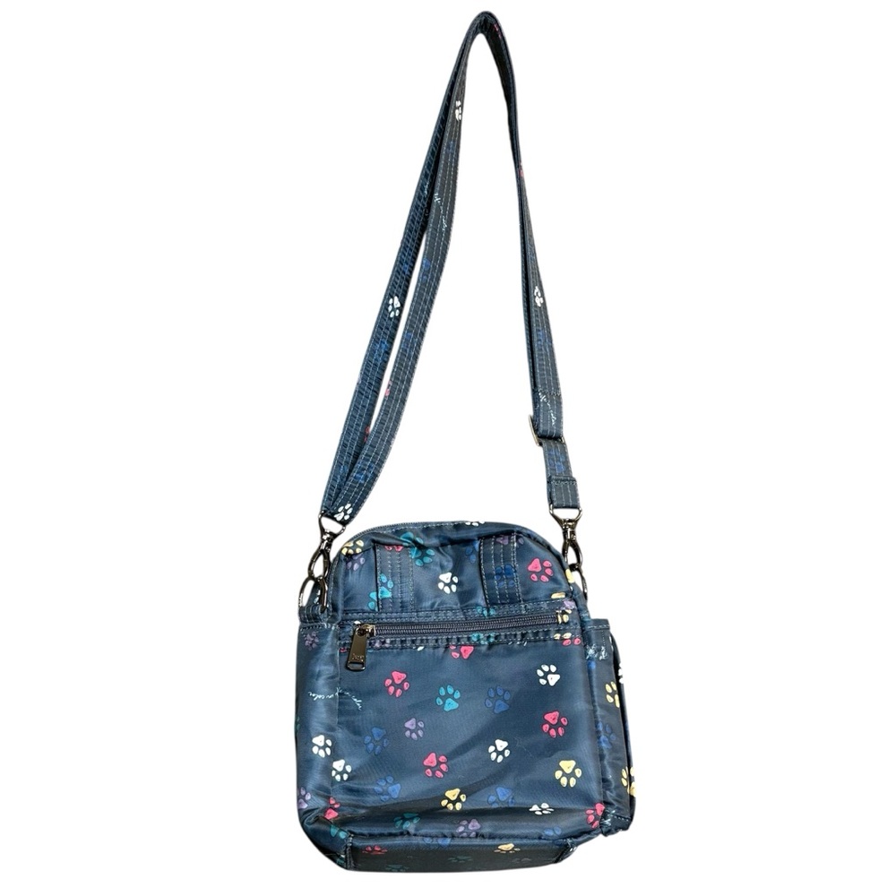 Lug Can Can XL Convertible Skeeter Crossbody Paws/Navy Puppy Love/Cream